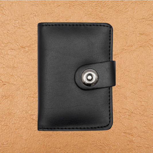 Slimfold Button Closure Wallet