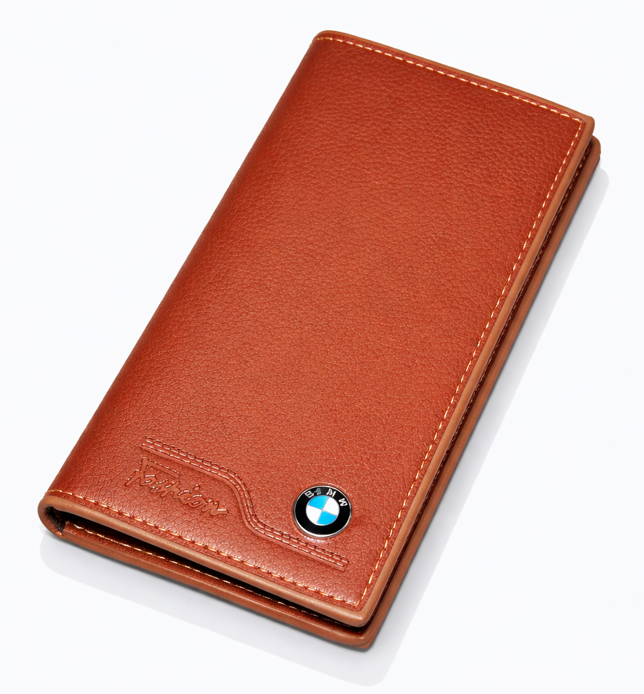BMW Men's Daily Use Leather Wallets