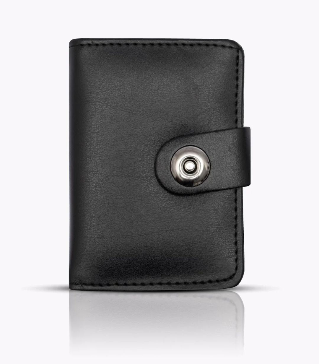 Slimfold Button Closure Wallet
